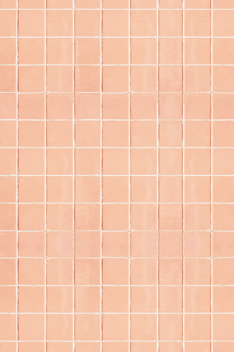 Peach tiles