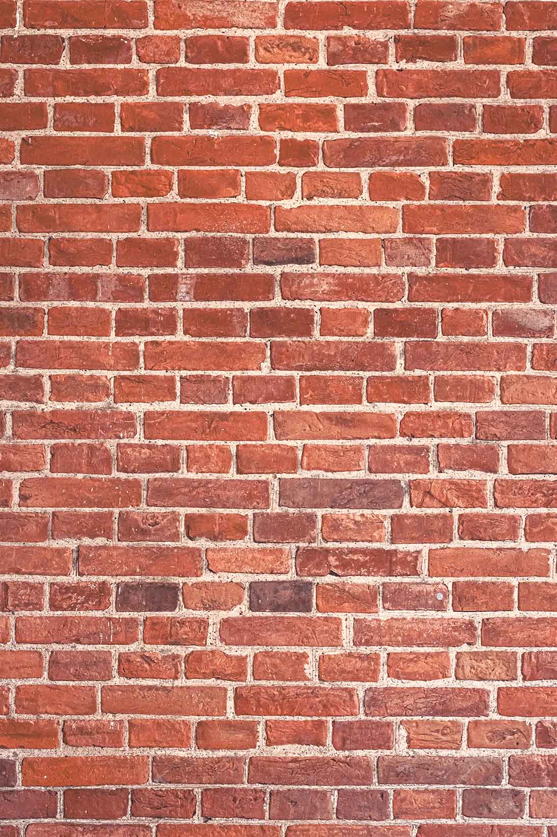 Red brick wall